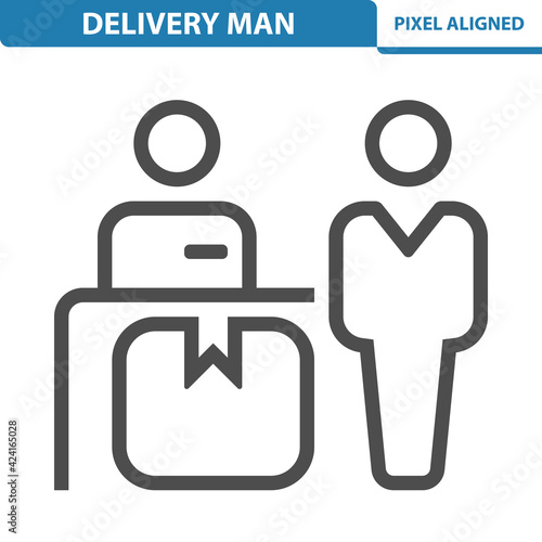 Delivery Man Icon
