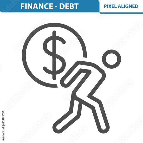 Finance - Debt Icon