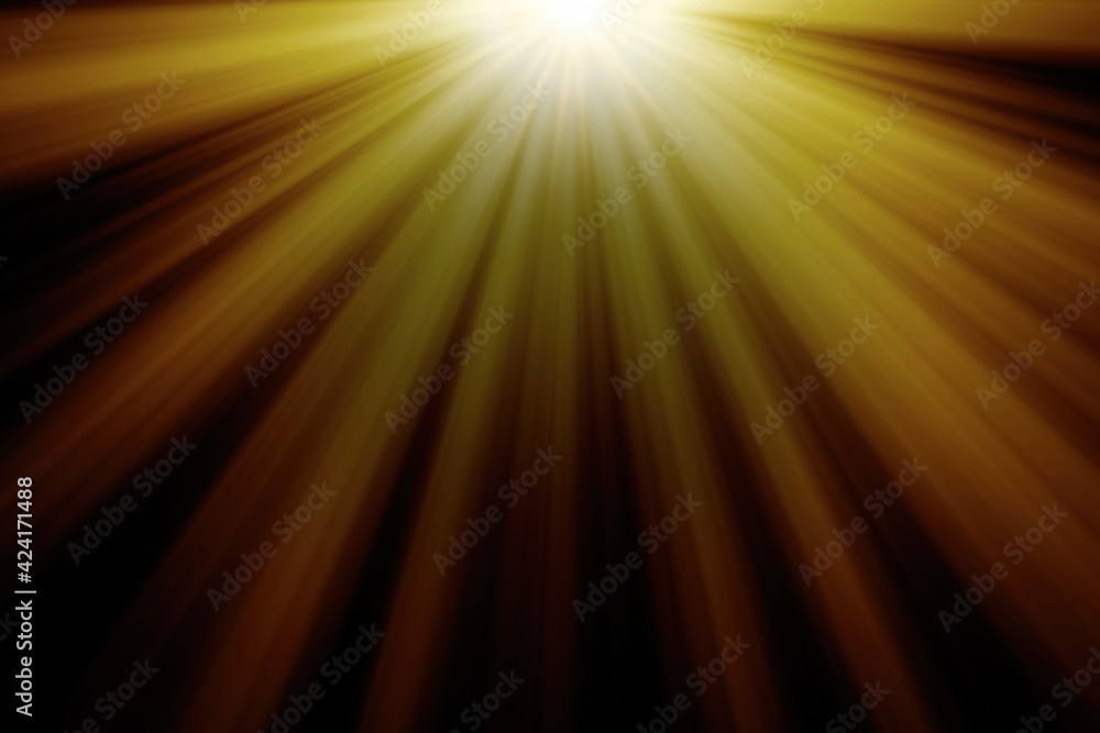 Abstract lens flare, lighting effect elements, solar energy, sun light on black background