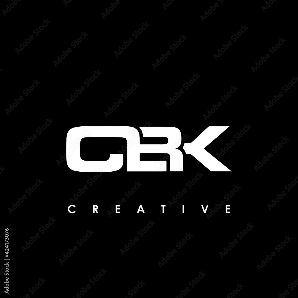 CBK Letter Initial Logo Design Template Vector Illustration CBK Letter Initial Logo Design Template Vector Illustration