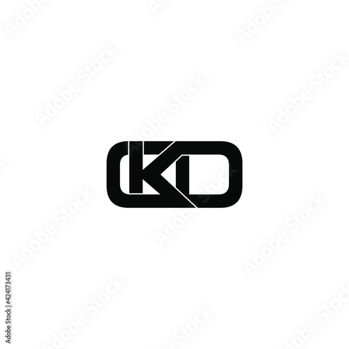 ckd letter original monogram logo design