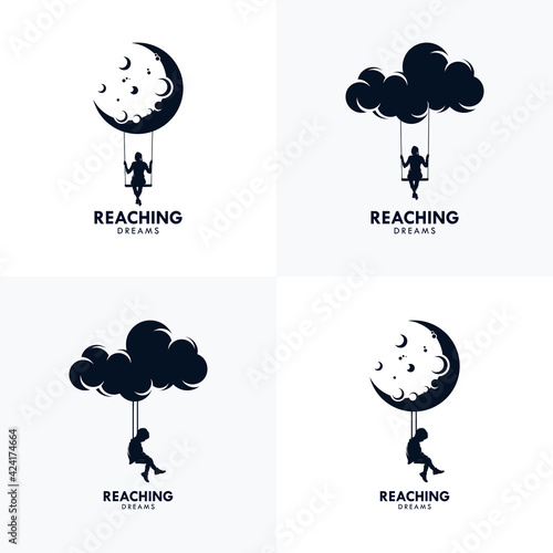 Reaching Dreams Logo Design Template