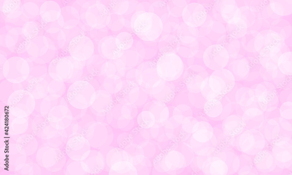 Abstract light pink bokeh background