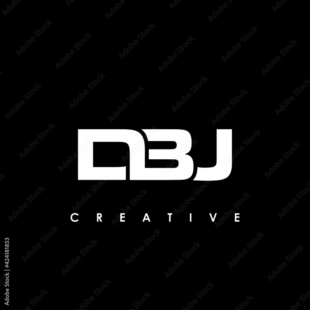 DBJ Letter Initial Logo Design Template Vector Illustration DBJ Letter Initial Logo Design Template Vector Illustration