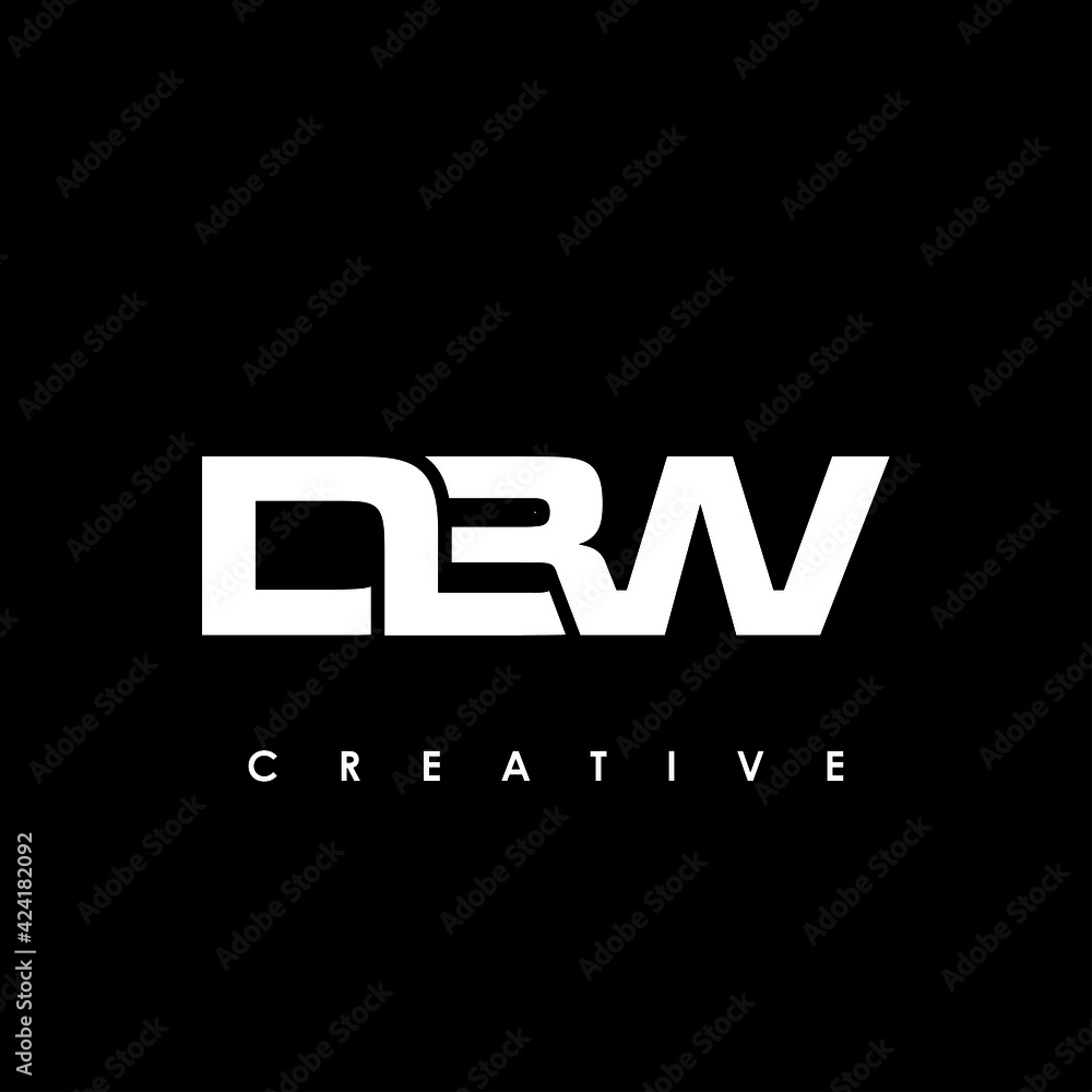 DBW Letter Initial Logo Design Template Vector Illustration DBW Letter Initial Logo Design Template Vector Illustration