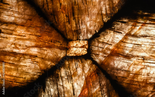 texture crystal stone mienral macro photo of the enlarged stones close-up photo