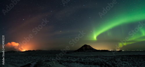Islandia wybuch wulkanu / Iceland volcano eruption 2021, geldingadalir © Robert