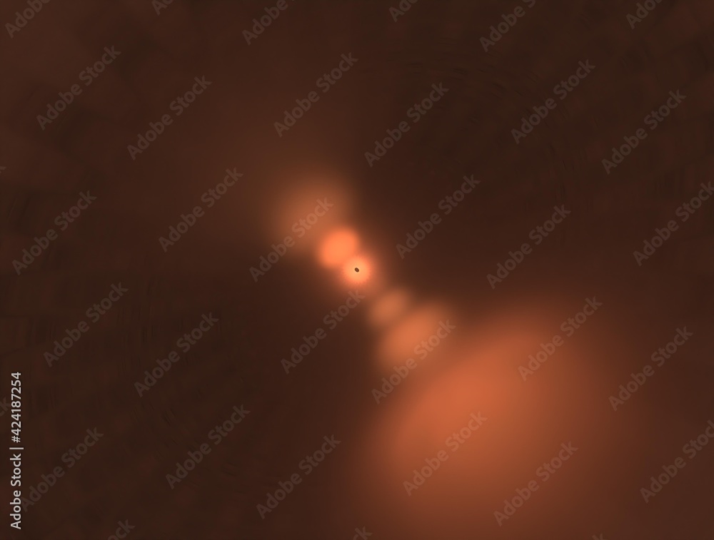 Fototapeta premium Imaginatory fractal background generated Image