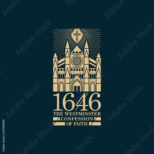 Reformed christian art. 1646 The Westminster Confession of Faith.