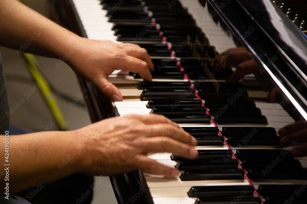 Obraz premium pianista