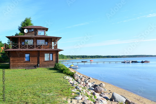 Search and rescue station of the Ministry of Emergencies in the village of Rybachy. Kaliningrad region