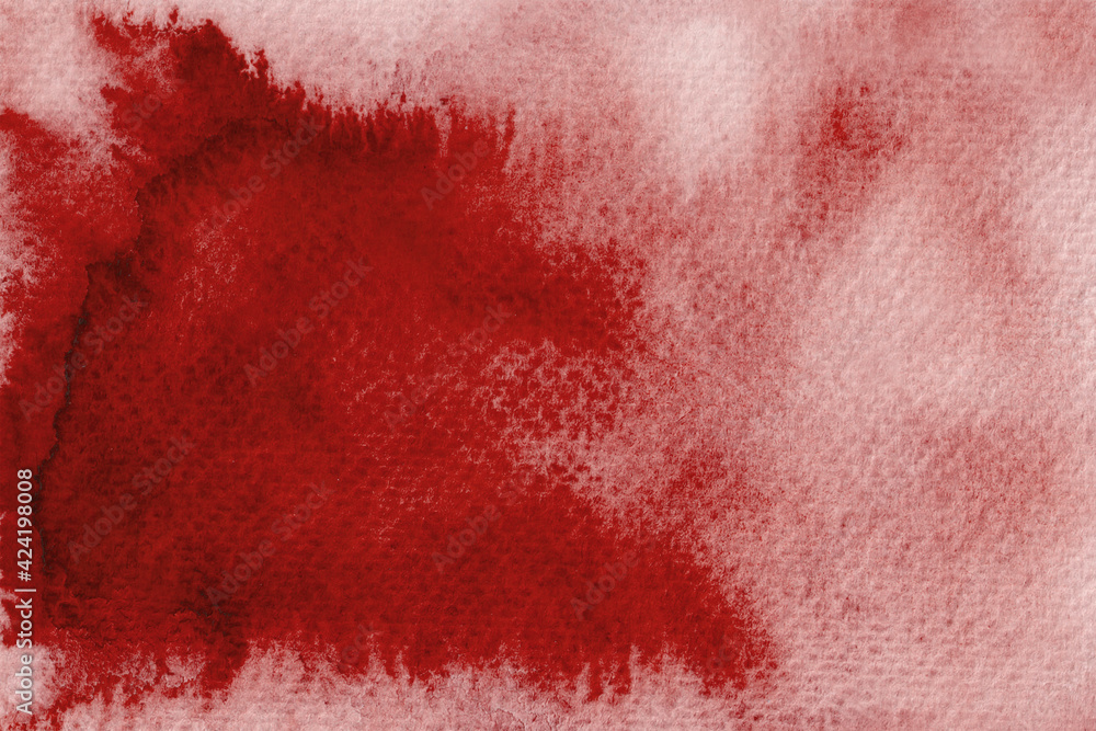 Red Watercolor Background, Watercolour Texture Blood Red Stock ...