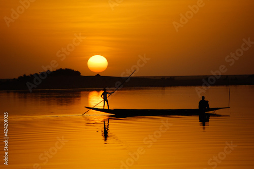 Niger River Mopti Mali Africa © AWU