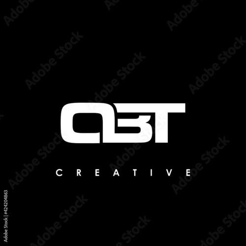 OBT Letter Initial Logo Design Template Vector Illustration