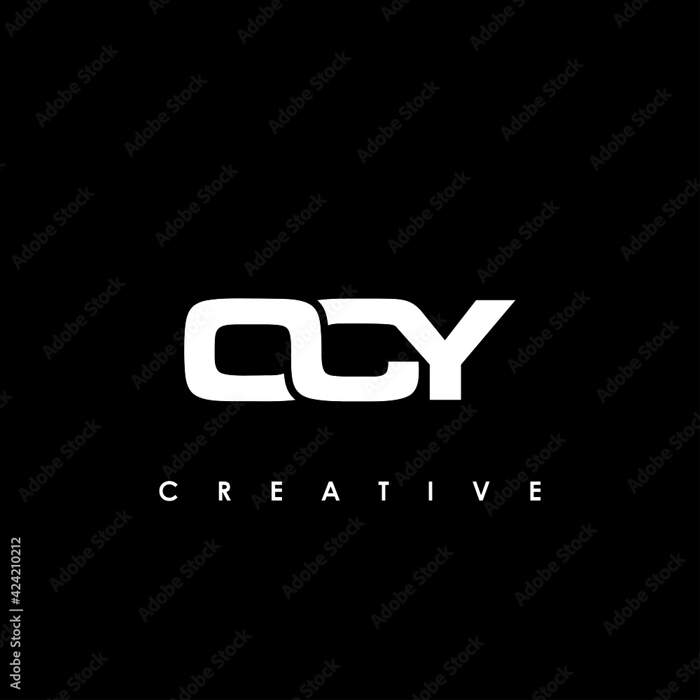 OCY Letter Initial Logo Design Template Vector Illustration OCY Letter Initial Logo Design Template Vector Illustration