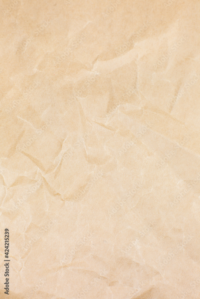 Obraz premium Brown kraft paper texture, natural eco recycle background.