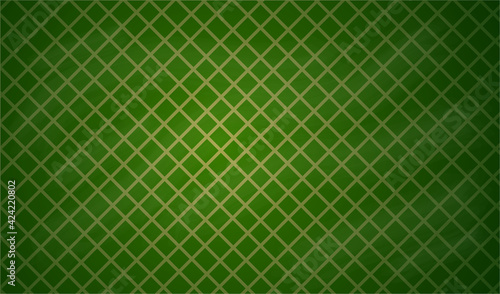 Green abstract geometric rumpled triangular low poly style illustration graphic background.