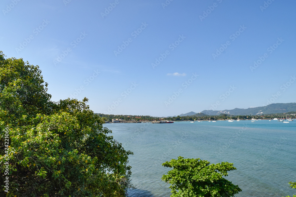 タイ・サムイ島、ビッグブッダ周辺のブッダ像と風景