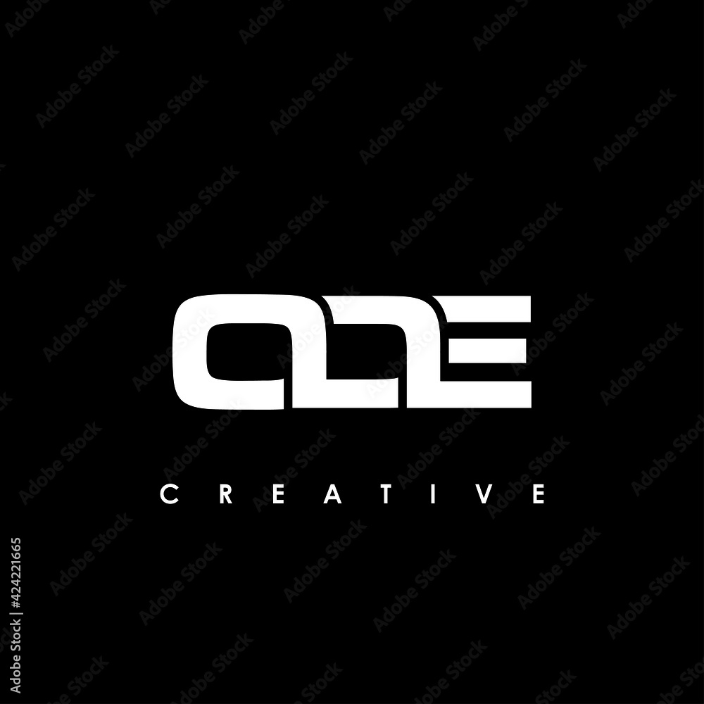 ODE Letter Initial Logo Design Template Vector Illustration ODE Letter Initial Logo Design Template Vector Illustration