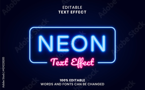 Neon Text Effect