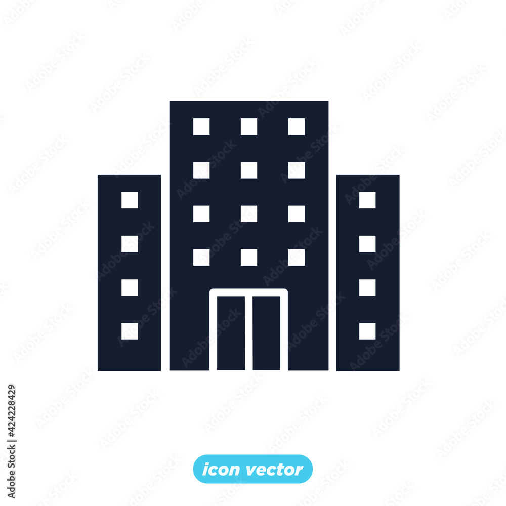 hotel icon. hotel symbol template for graphic and web design collection logo vector illustration