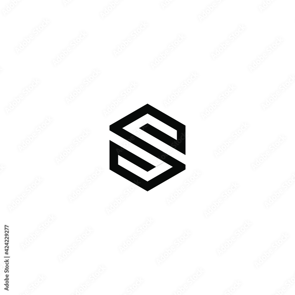 initial S logo design vector initial S logo design vector