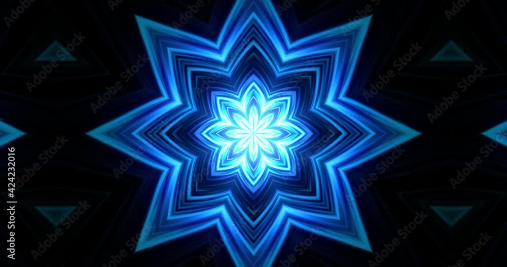 Abstract kaleidoscope background animation symmetry Abstract kaleidoscope background animation symmetry