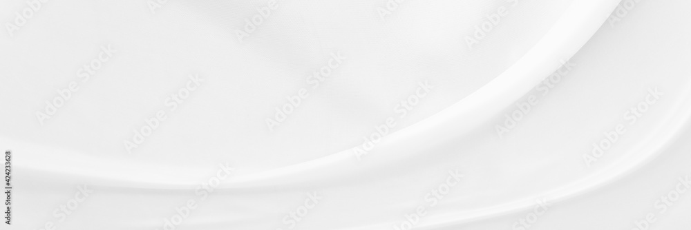 White gray satin texture that is white silver fabric silk panorama background with beautiful soft blur pattern natural. White gray satin texture that is white silver fabric silk panorama background with beautiful soft blur pattern natural.