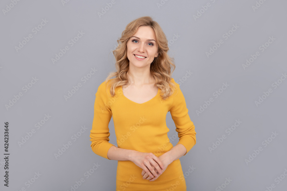 cheerful blonde beauty woman with curly hair, beauty cheerful blonde beauty woman with curly hair, beauty