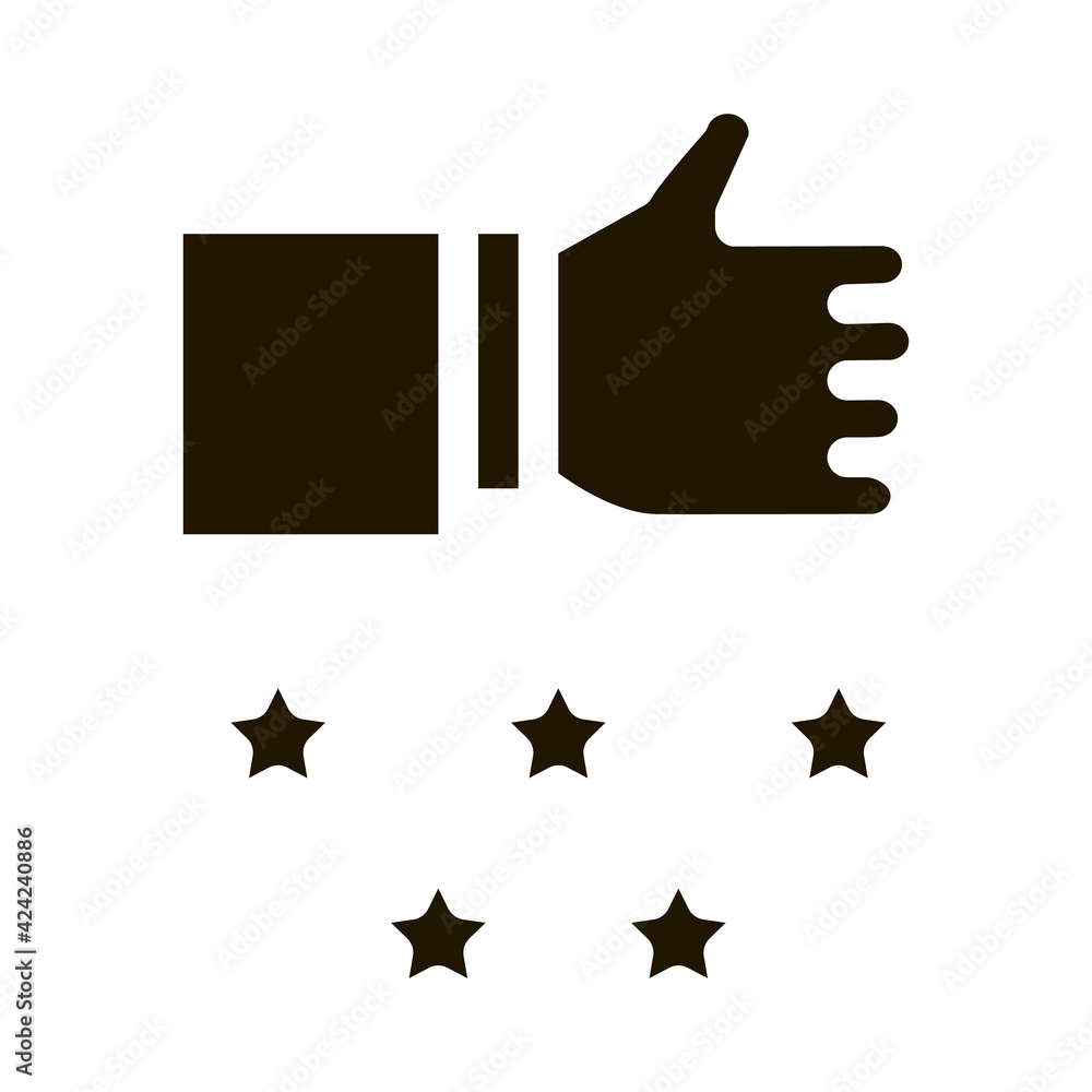 webshop like stars glyph icon vector. webshop like stars sign. isolated symbol illustration webshop like stars glyph icon vector. webshop like stars sign. isolated symbol illustration