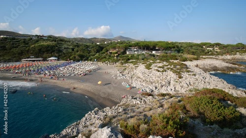 Wallpaper Mural Capogrosso beach on the Tyrrhenian Sea near Marina di Camerota. Cilento and Vallo di Diano National Park, Salerno, Campania, Italy Torontodigital.ca