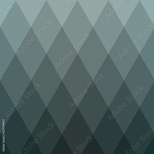 Abstract color Low-Polygones Generative Art background illustration