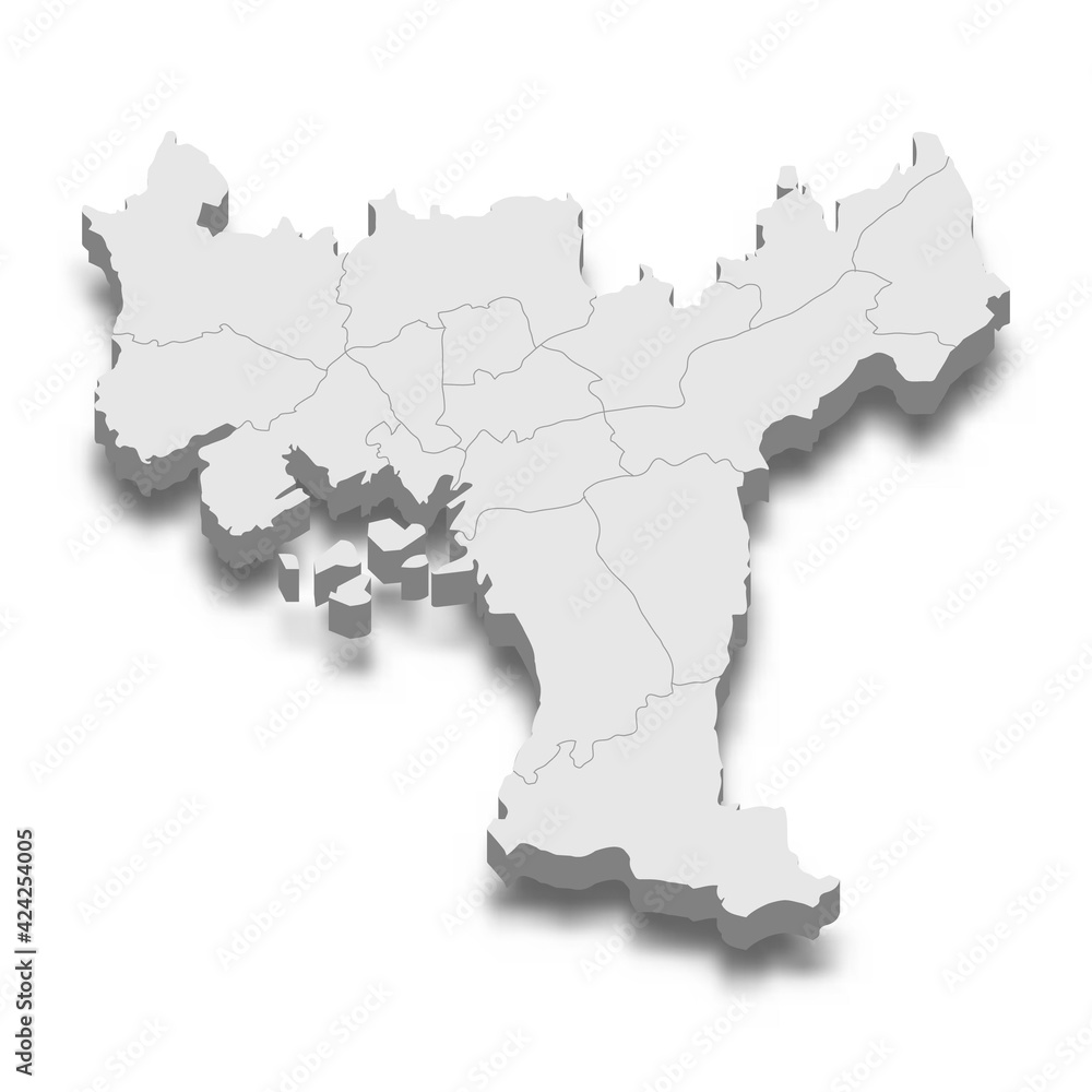 3d isometric map of Oslo City is a Capital of Norway 3d isometric map of Oslo City is a Capital of Norway