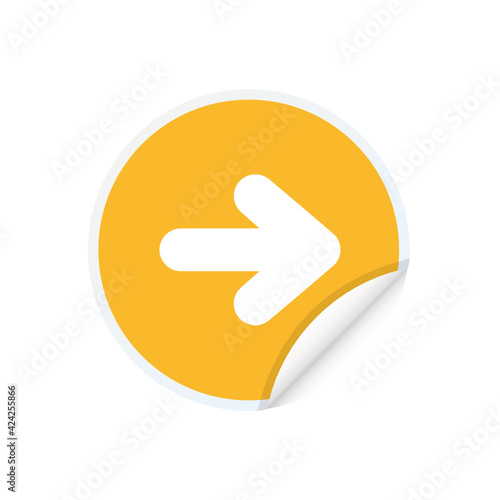 Arrow Forward - Sticker