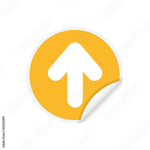 Arrow Upward - Sticker
