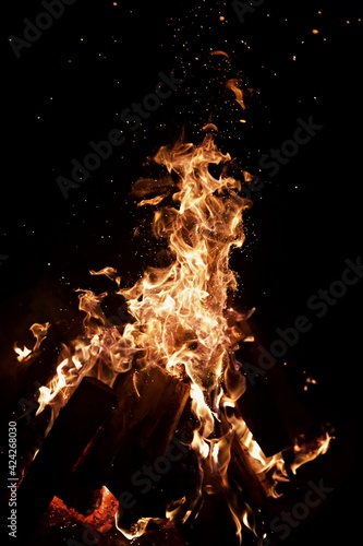 Offenes Lagerfeuer © Peter
