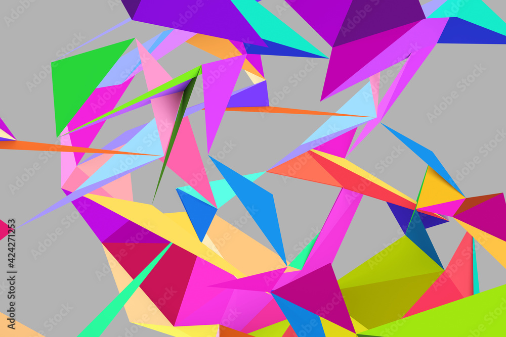 Abstract triangular background, 3d pattern Abstract triangular background, 3d pattern