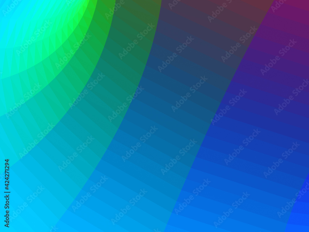 Abstract colorful background, bent vibrant mesh 3d Abstract colorful background, bent vibrant mesh 3d