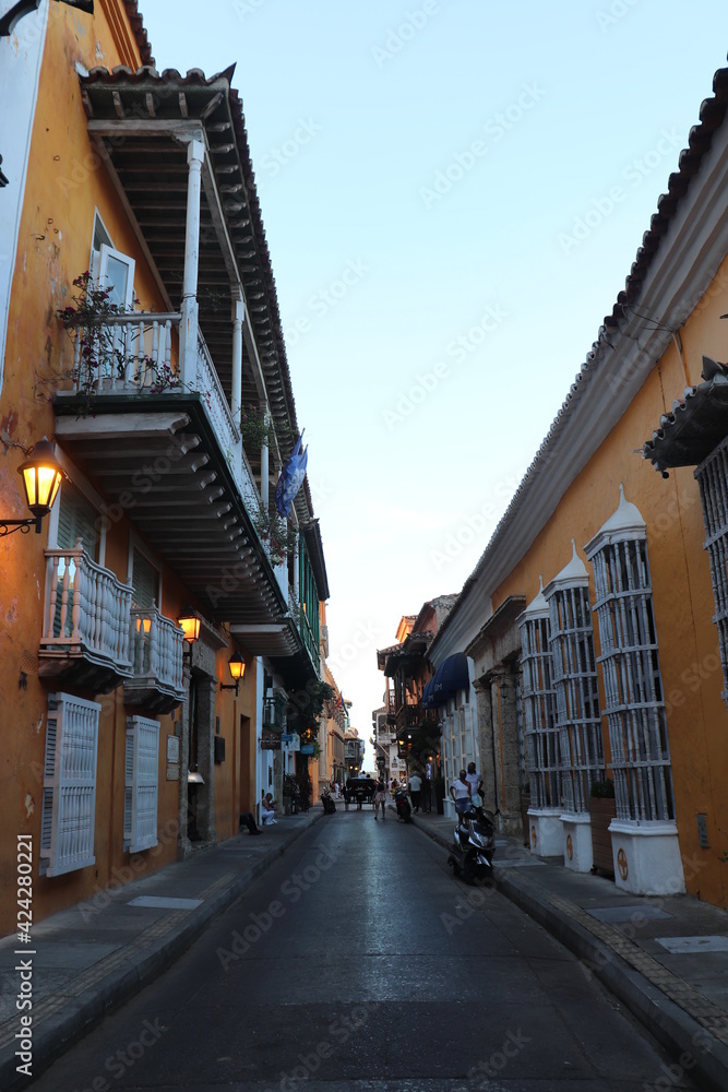 Fototapeta premium street in the town