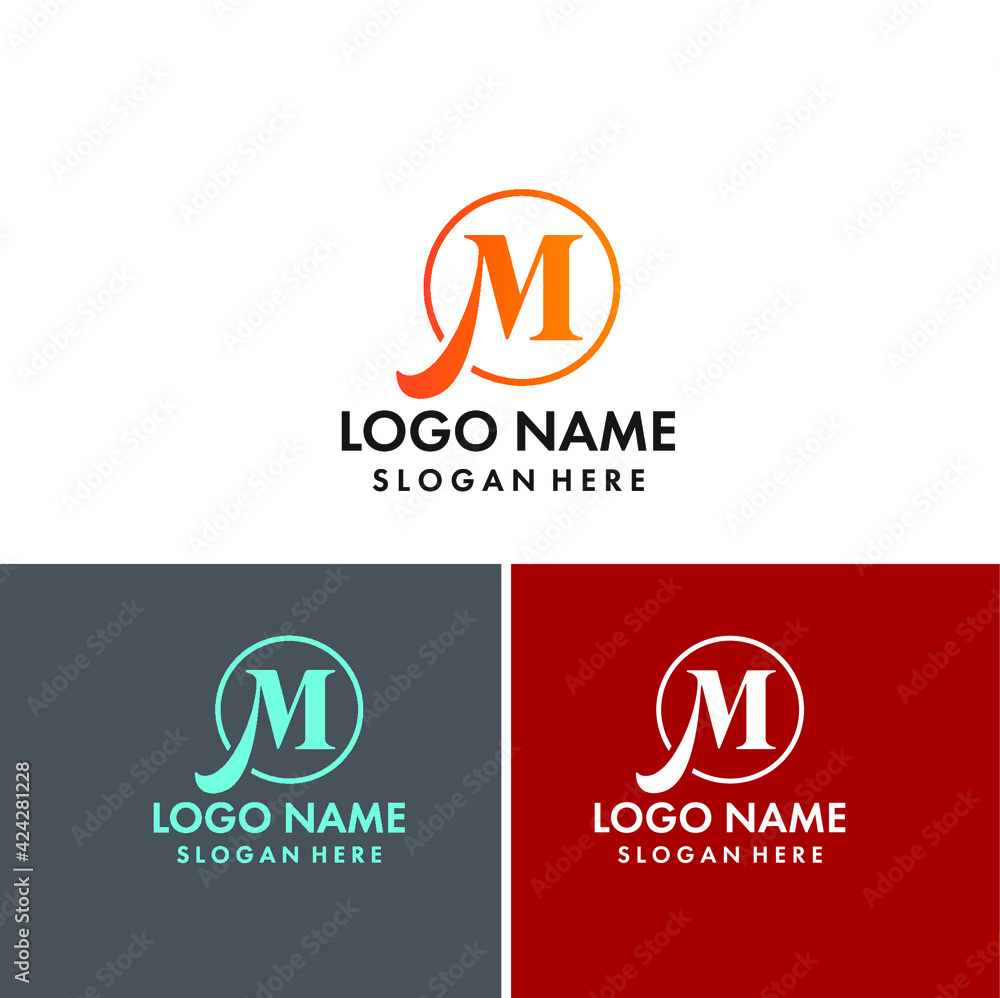 M letter logo Company logo M letter logo Company logo