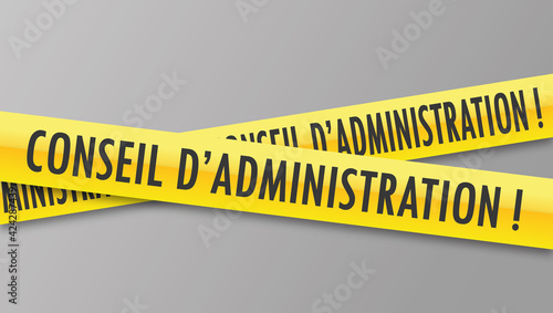 Logo conseil d'administration.