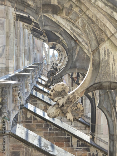 Duomo di Milano details, Italy