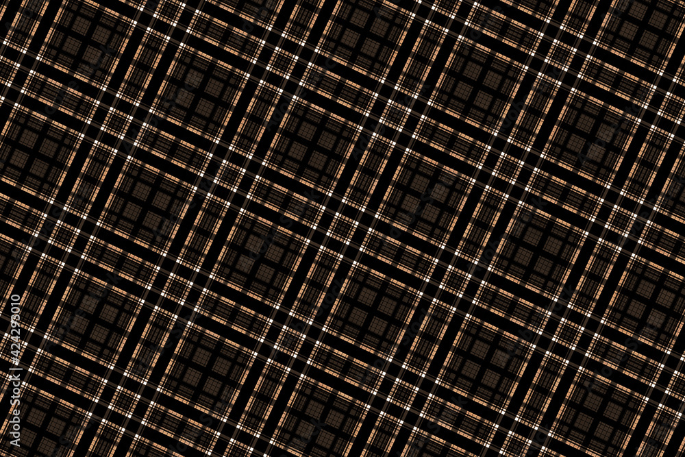 Fototapeta premium vintage scottish tartan sepia background backdrop wallpaper