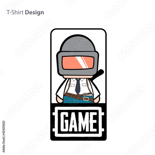 awesome logo template for pubg gaming sport team