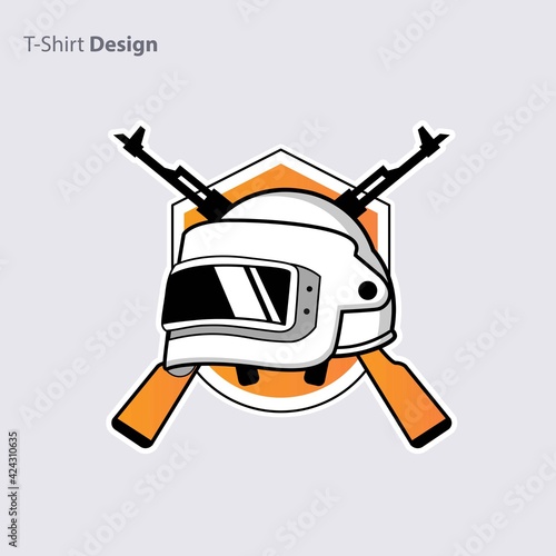 awesome logo template for pubg gaming sport team