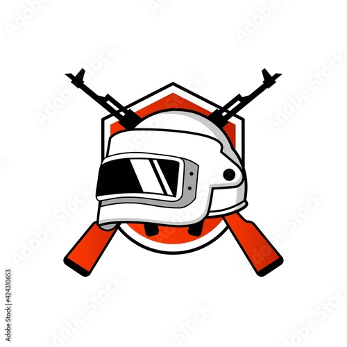awesome logo template for pubg gaming sport team