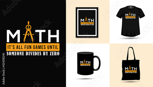 Funny Math teacher compass t-shirt vector design
