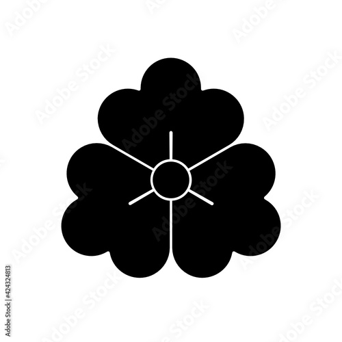 花菱紋・三つ形花菱（みつがたはなびし）