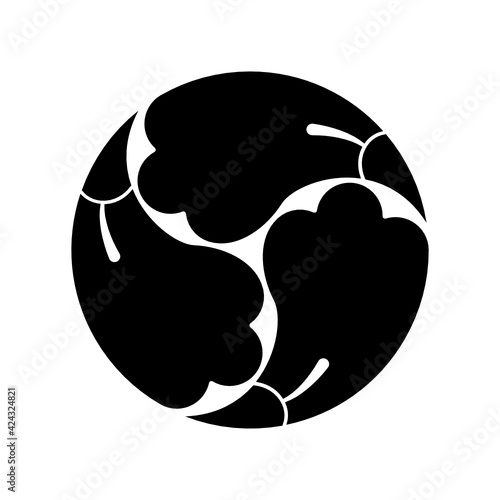 花菱紋・三つ追い花菱巴（みつおいはなびしどもえ）