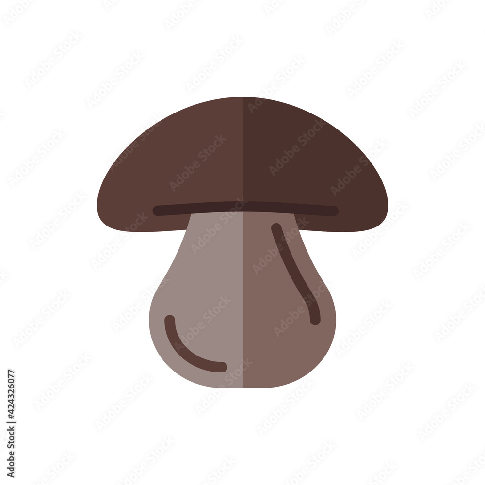 Champignon, Shiitake Mushroom Flat Icon Logo Illustration Vector Isolated. Chinese Food and Restaurant Icon-Set. Suitable for Web Design, Logo, App, and Upscale Your Business. Champignon, Shiitake Mushroom Flat Icon Logo Illustration Vector Isolated. Chinese Food and Restaurant Icon-Set. Suitable for Web Design, Logo, App, and Upscale Your Business.